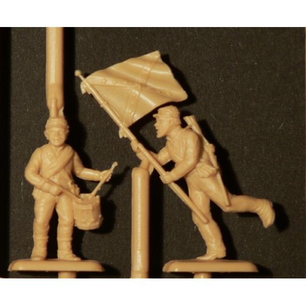Model Kit figurky 6014 - CONFEDERATE Infantry (AMERICAN CIVIL WAR) (1:72) (obrázek 6)