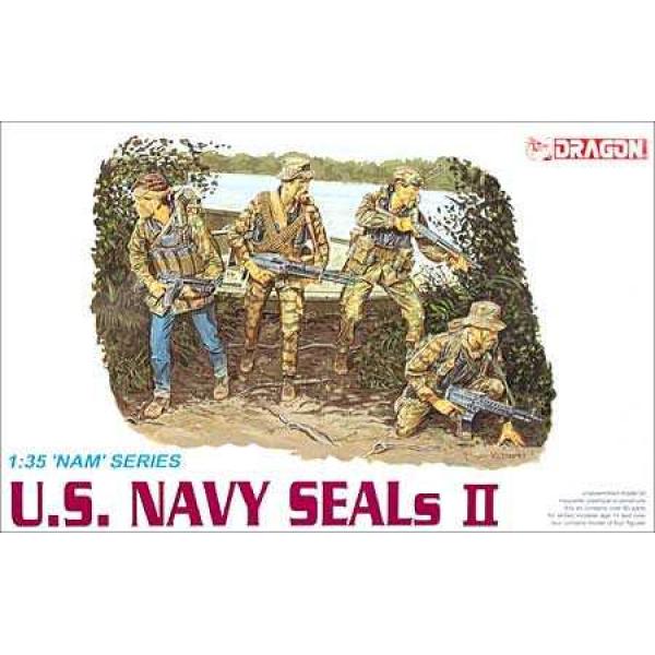 Model Kit figurine 3316 - U.S. NAVY SEALs II (1:35)
