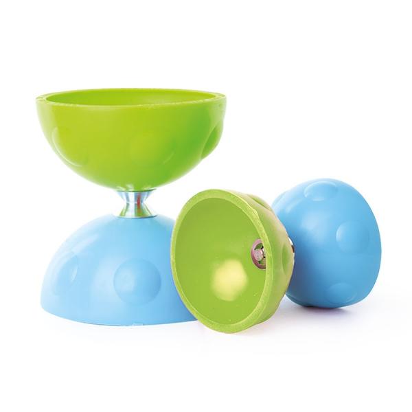 Vilac Diabolo Classico Verde E Blu-Impara A Destreggiarsi-Giocattolo Per Bambini Dai 5 Anni-Ideale Per Principianti-4404S, 4404S-image