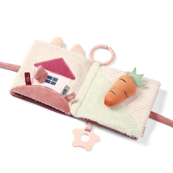BABYONO Knížka senzorická Rabbit Karo 0m+ (obrázek 3)