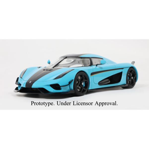 1:18 KOENIGSEGG REGERA 2018 BABY BLUE - GT SPIRIT