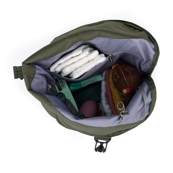 PETITE&MARS Batoh přebalovací na kočárek Jackob Ultimate Grey (obrázek 6)