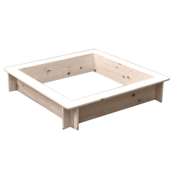 Pískoviště dřevěné 100x100x20 cm