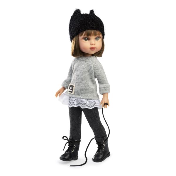 Guca 858 Penelope – realistická panenka s celovinylovým tělem – 34 cm