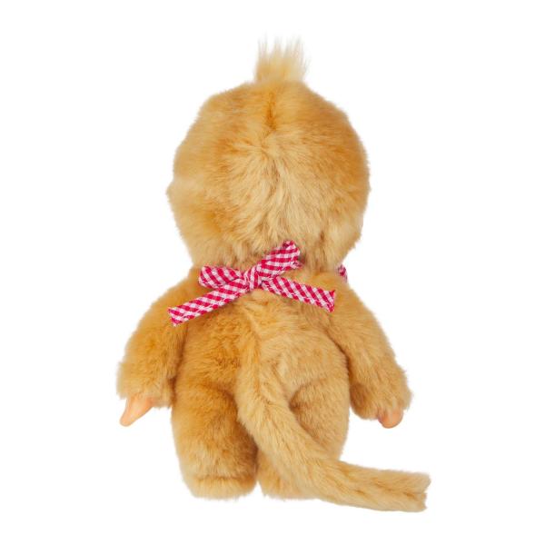 Monchhichi Mončiči dívka béžová s červeným bryndáčkem 20cm (obrázek 4)