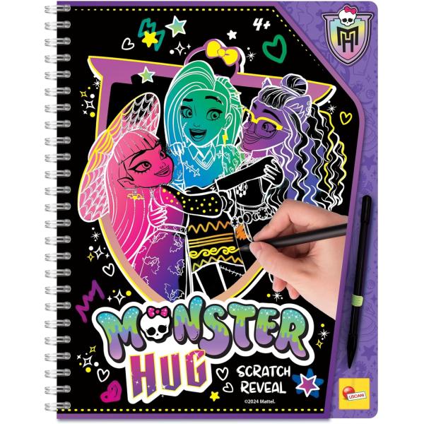 Monster High Vyškrabávací omalovánky objetí (obrázek 5)