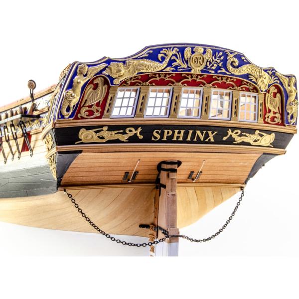 Vanguard Models HMS Sphinx 1775 1:64 kit (obrázek 11)