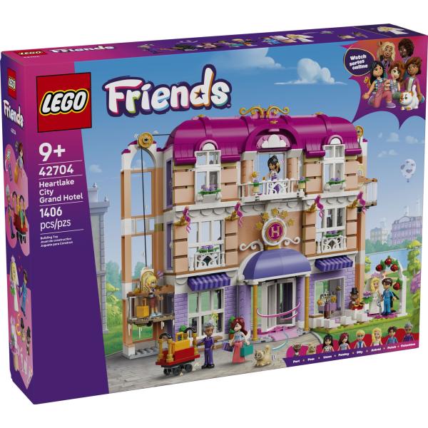 LEGO® Friends 42704 Grandhotel v městečku Heartlake (obrázek 3)