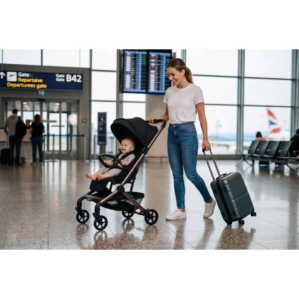 Sportovní kočárek Jet, Quartz Black (obrázek 8)