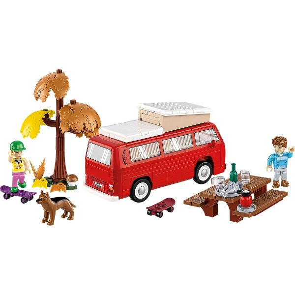 Cobi Volkswagen T2a Campingwagen, 1:35, 272 k, 3 f (obrázek 3)