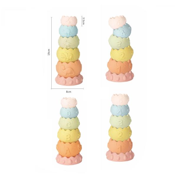 ZIRO Stohovací věž dino