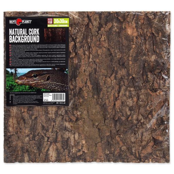 Pozadí Repti Planet korek přírodní 29×27,3x2cm