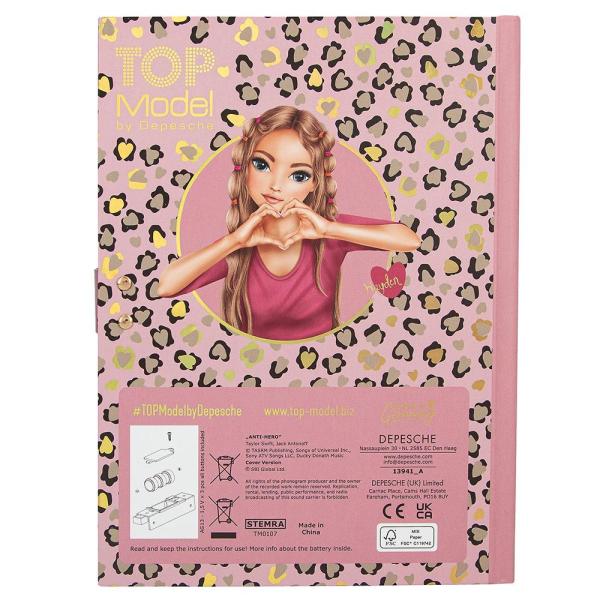 Top Model Kódový deník se zvukovým efektem Leoheart Candy (obrázek 4)