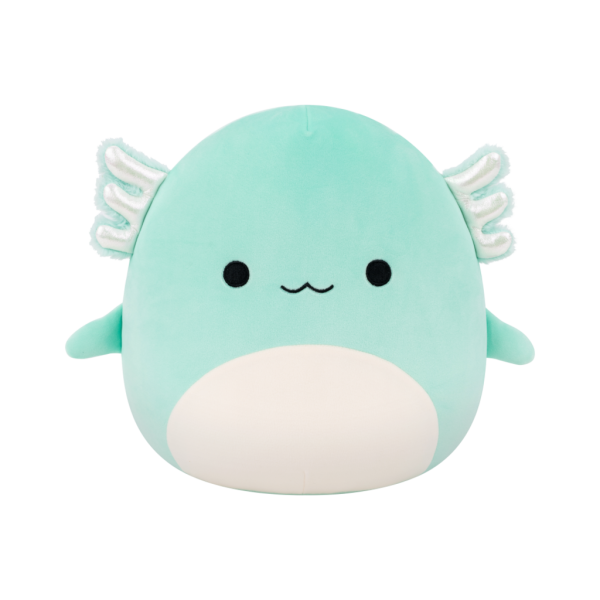 SQUISHMALLOWS Tyrkysový axolotl - Anastasia, 30 cm