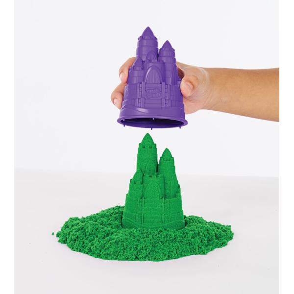 Kinetic sand krabice tekutého písku s podložkou zelená (obrázek 5)