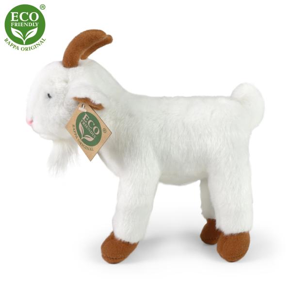 Plyšová koza stojící 20 cm ECO-FRIENDLY (obrázek 3)