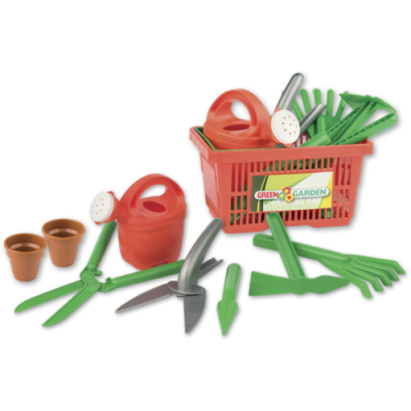 Androni Záhradnícke náradie v košíku