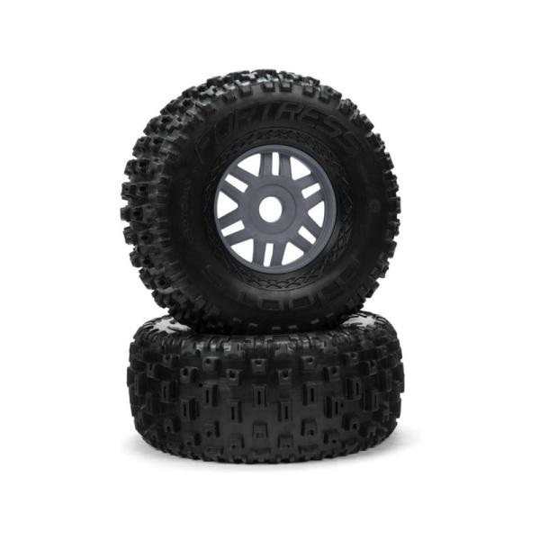 Arrma koleso s pneu dBoots Fortress metal (pár)