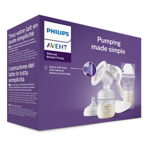 Philips AVENT Odsávačka mateřského mléka manuální SCF430/20 (obrázek 4)