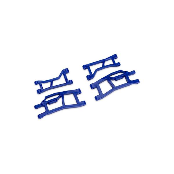 Brazos de chasis delanteros azules Traxxas (set)