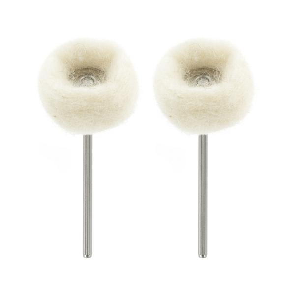 Rotacraft stopkový leštiaci kotúč plstený široký (2ks)