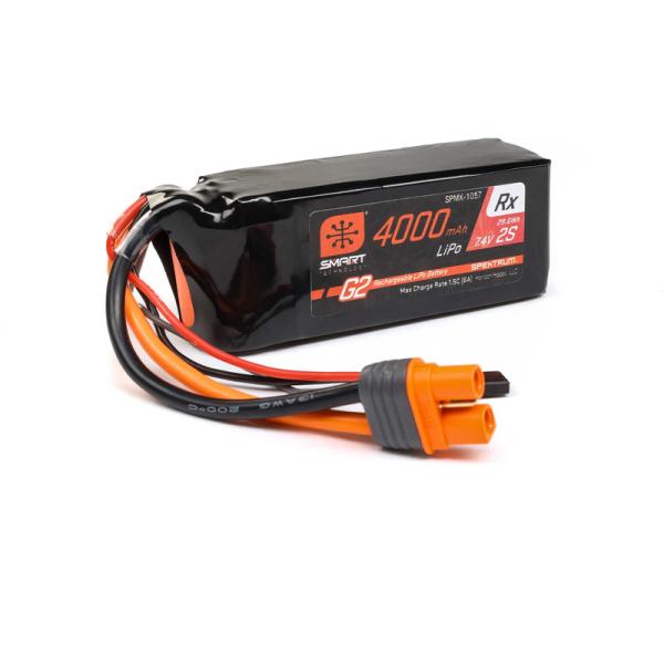 Spektrum Smart G2 LiPo 7.4V 4000mAh Rx 15C IC3 (obrázek 3)