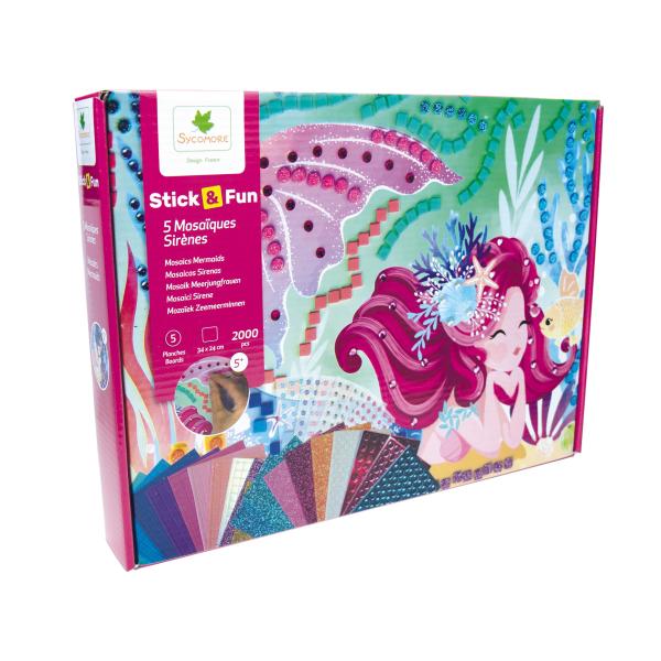 Sycomore Stick & Fun mozaika - Mořská panna