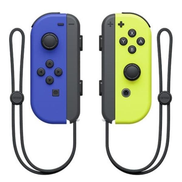 Joy-Con pár modrý/neonově žlutý