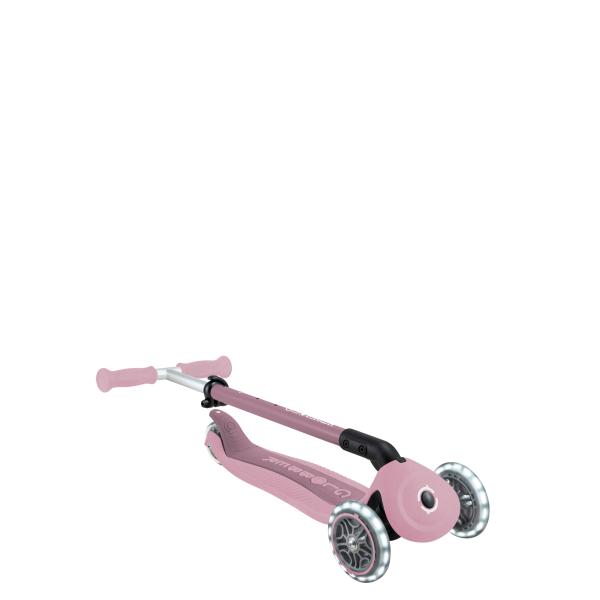 Globber Dětská koloběžka Go up active lights ecologic Berry (obrázek 3)