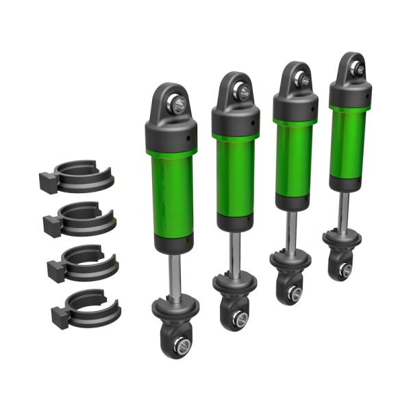 Amortiguador Gtm De Aluminio Anodizado Verde Traxxas (4)-image