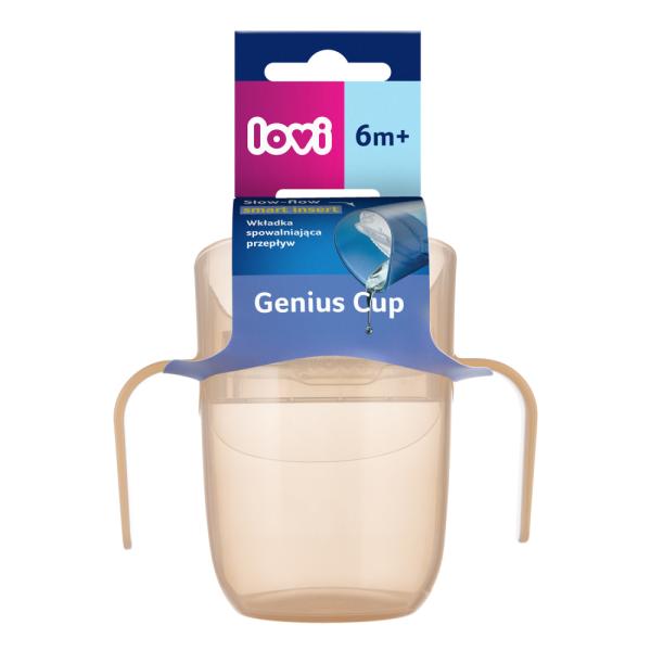 LOVI Hrnek tréninkový Genius 150ml Nude (obrázek 8)