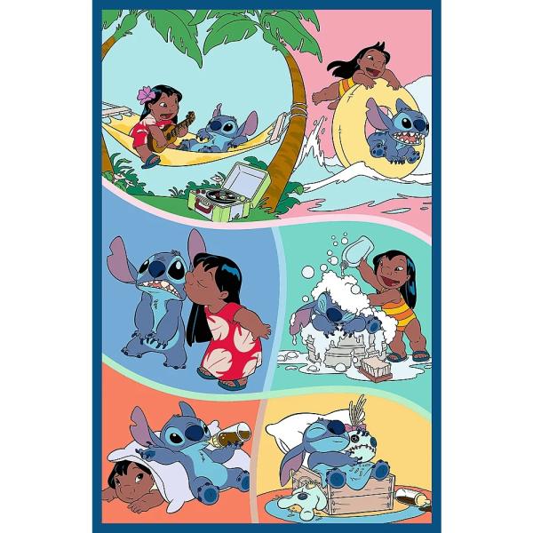 Trefl Puzzle 3 x 80 Stitchův svět / Lilo&Stitch (obrázek 4)