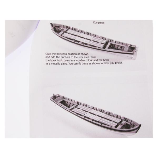 Vanguard Models Barge člun 32" 1:64 kit (obrázek 11)