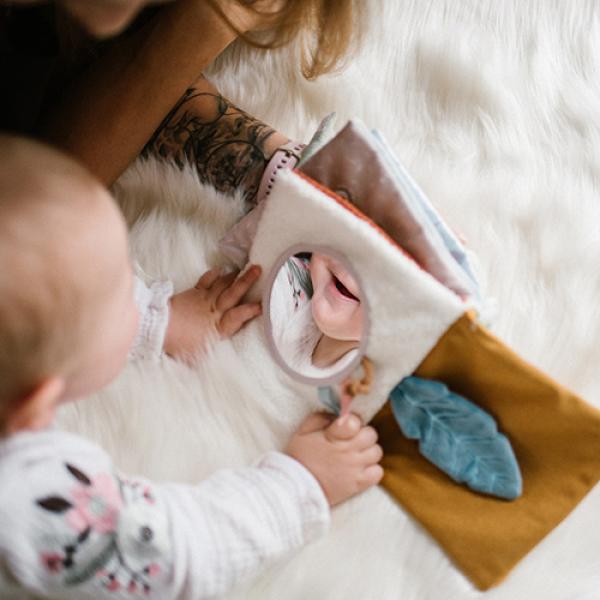 BABYONO Knížka senzorická Nature 0m+ (obrázek 7)