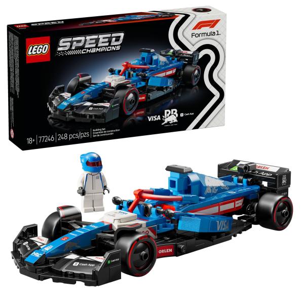 LEGO® Speed Champions 77246 Pretekárske auto Visa Cash App RB VCARB 01 F1®