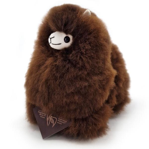 INKARI Plyšová hračka Alpaca Mini Chocolate 15cm