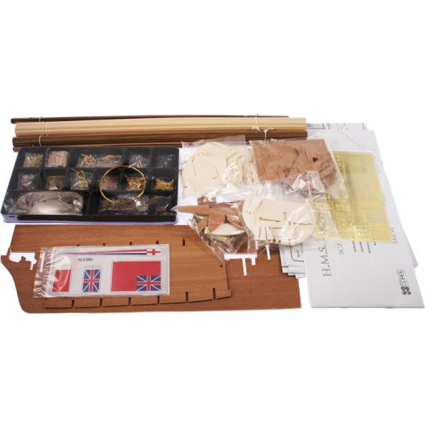 COREL H.M.S. Bellona 1760 1:100 kit (obrázek 5)