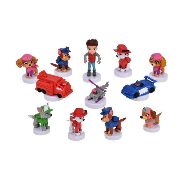 Paw Patrol The Movie: 12 figurek s razítkem - Deluxe Box