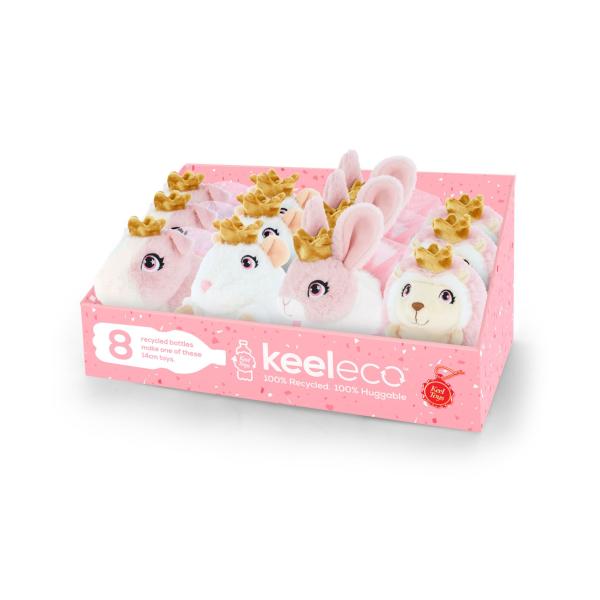 Keel Toys SE3065-4 Keeleco Králíček - eko plyšová hračka 14 cm (obrázek 3)