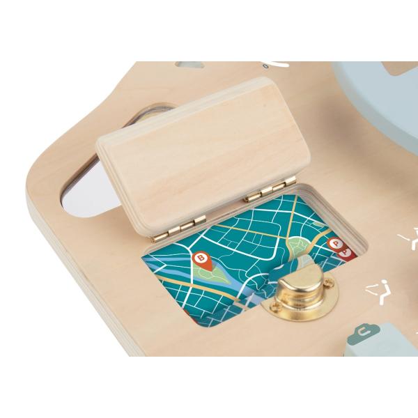 2Dětské hračky Aktivity deska auto s volantem