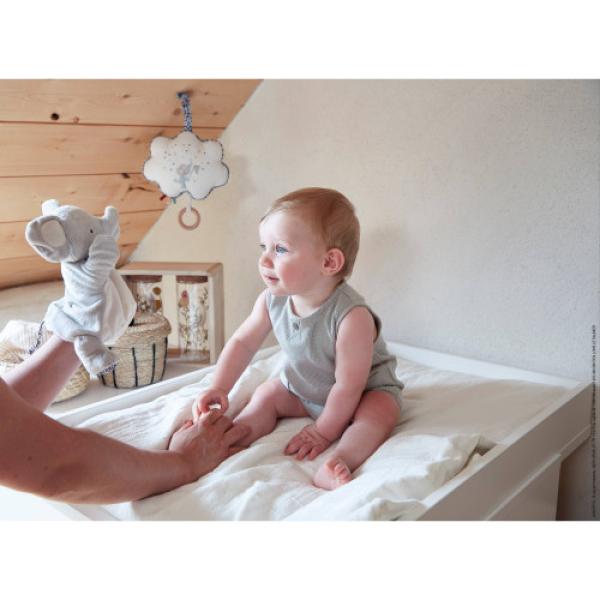 Kaloo Petit Chansons Hudební hračka Obláček se sloníkem