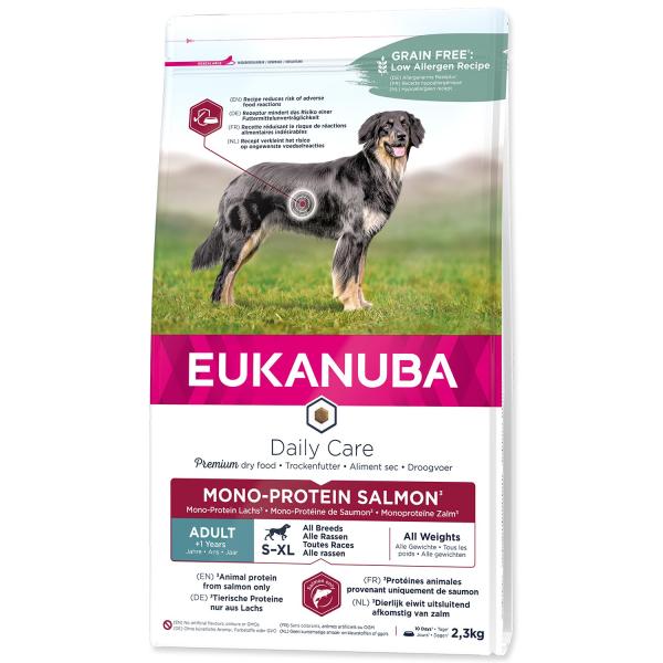 Euk Daily Care Adult Mono Protein Salmon 2,3kg (obrázek 3)
