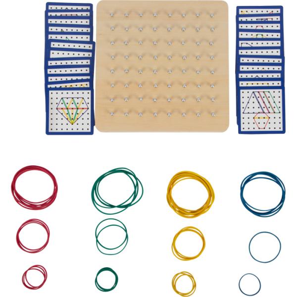 Small Foot Dřevěná deska Geoboard (obrázek 3)