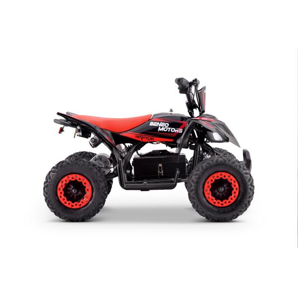 Elektrická čtyřkolka pro děti Beneo Motors Raptor červená - 800W (obrázek 8)