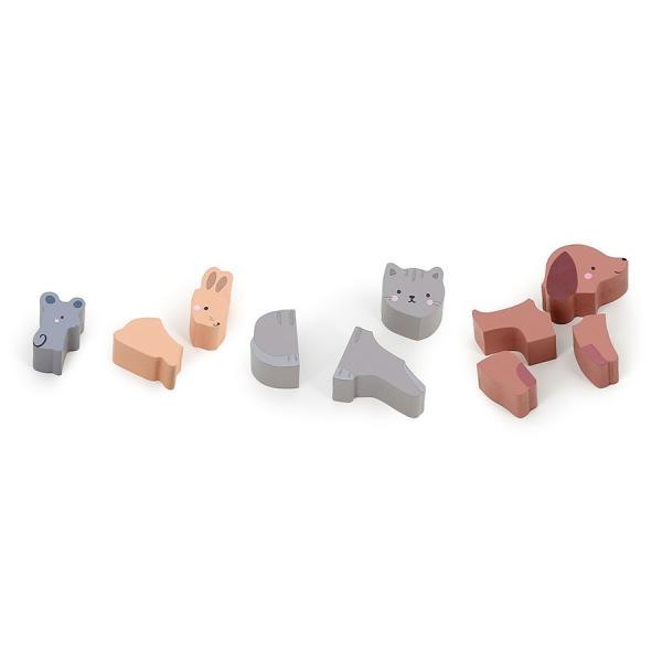 Vilac Vkládací puzzle Učím se počítat zvířátka Sarah Betz (obrázek 3)