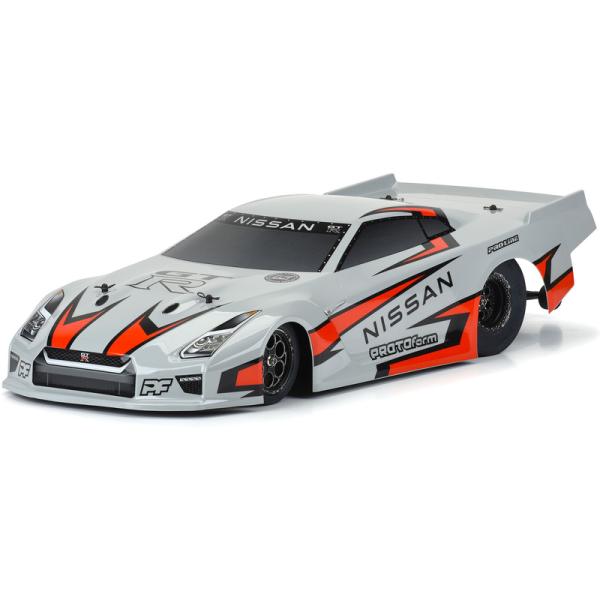 PROTOform karosérie 1:10 Nissan GT-R R35 Pro šedá: Drag Car (obrázek 3)