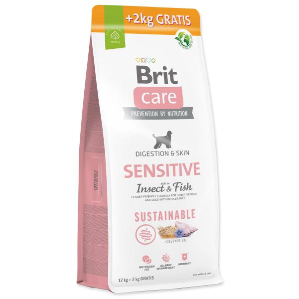 Krmivo Brit Care Dog Sustainable sensitive 12+2kg