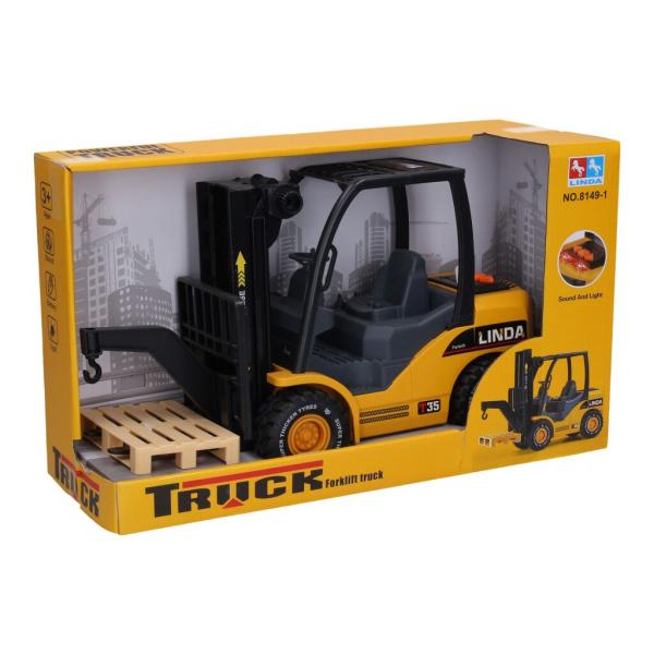 Vysokozdvižný vozík s efekty s paletou 31 cm