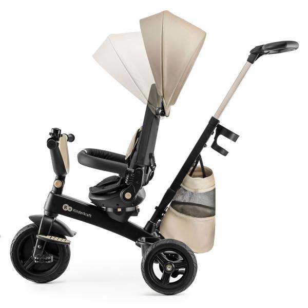 Kinderkraft Dětská tříkolka Easytwist Beige (obrázek 4)
