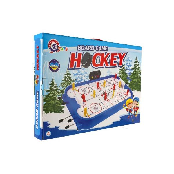 Hokej společenská hra plast/kov v krabici (obrázek 3)